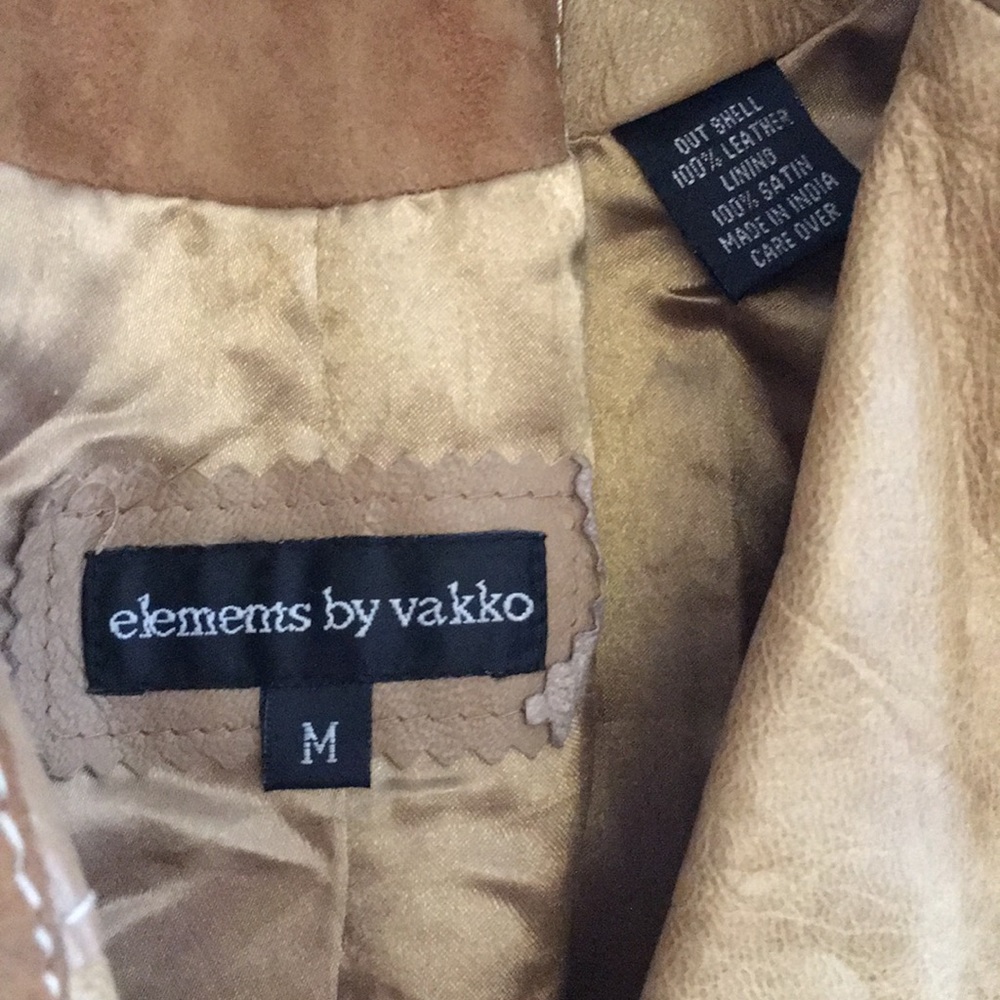 Leather Patchwork Jacket - image 3